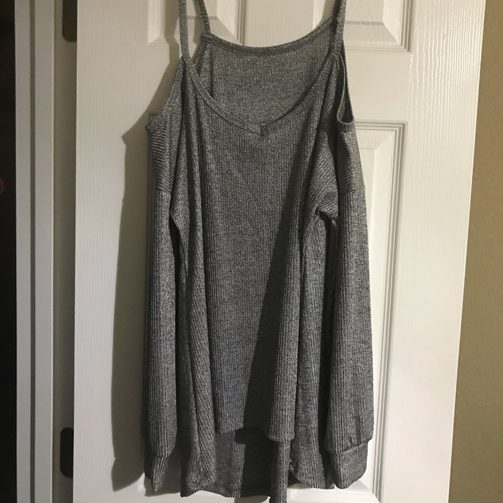 Cold shoulder blouse